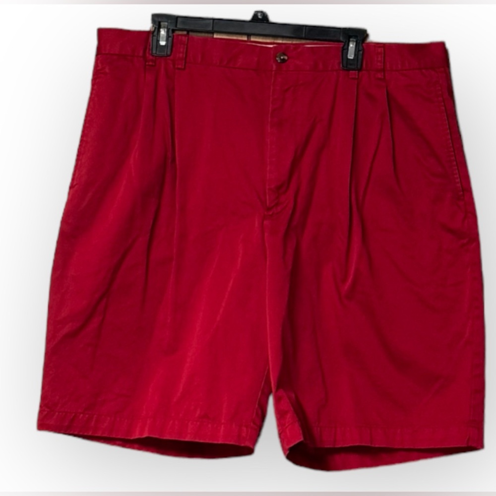 Vintage Turnbury Pleated Cotton Golf Shorts